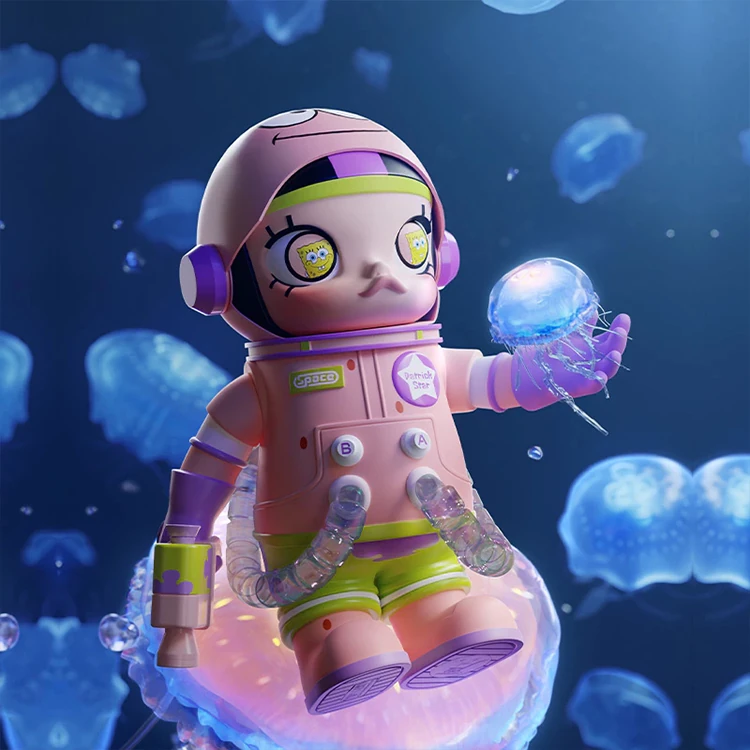 【POPMART】MEGA SPACE MOLLY 派大星1000%,PP9006,【POPMART】MEGASPACEMOLLY派大星1000%,全館商品,授權卡通,泡泡瑪特