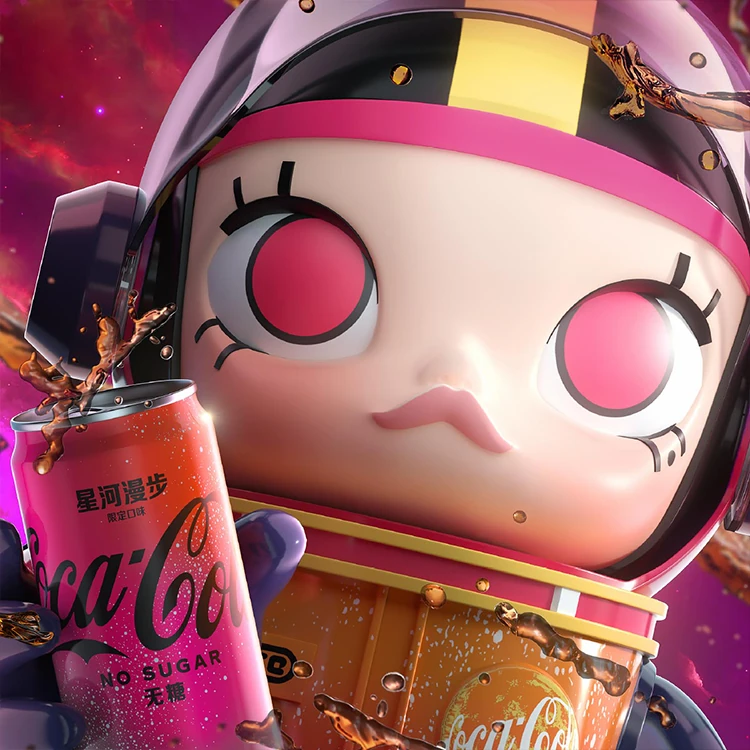 【POPMART】MEGA SPACE MOLLY 1000% 星河漫步可口可樂,PP9017,【POPMART】MEGASPACEMOLLY1000%星河漫步可口可樂,全館商品,授權卡通,泡泡瑪特