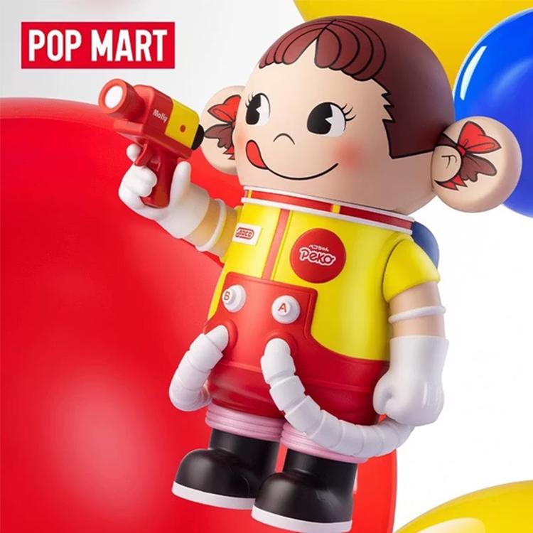 【POPMART】MEGA SPACE MOLLY x PEKO 不二家 牛奶妹 1000%,PP9019,【POPMART】MEGASPACEMOLLYxPEKO不二家牛奶妹1000%,授權卡通,泡泡瑪特,PP9019Y007BJ1