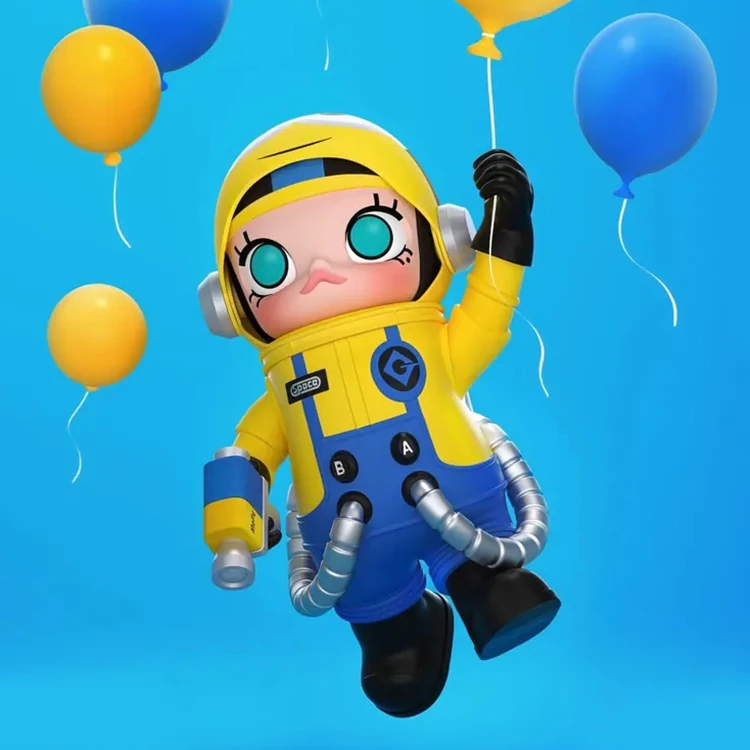 【POPMART】MEGA SPACE MOLLY 400%小小兵,PP9020,【POPMART】MEGASPACEMOLLY400%小小兵,全館商品,授權卡通,泡泡瑪特