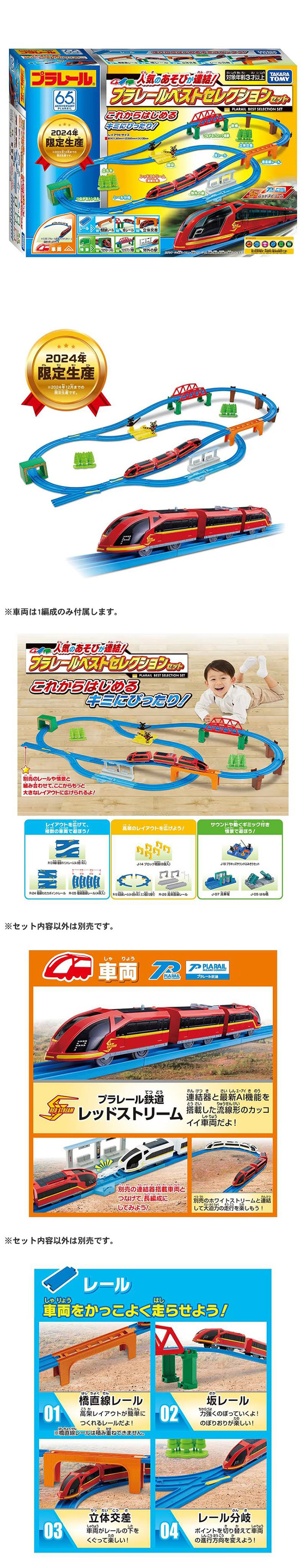 【TAKARA TOMY】多美火車豪華組 2024限定 (可連結)(TP91549)