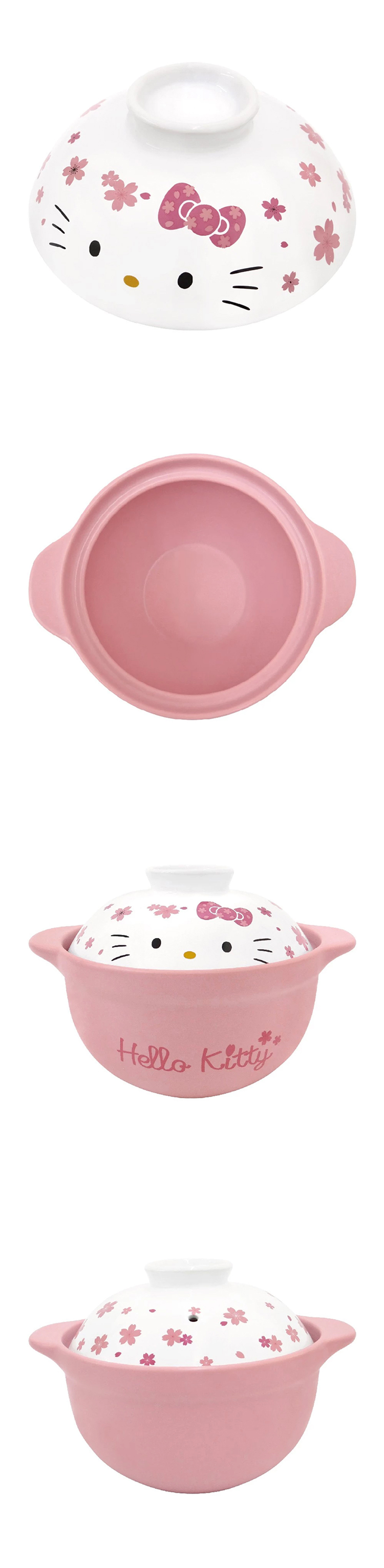 【三麗鷗】HELLO KITTY 櫻花耐熱鍋,WR6218,【三麗鷗】HELLOKITTY櫻花耐熱鍋,生活用品,授權卡通,新品上市