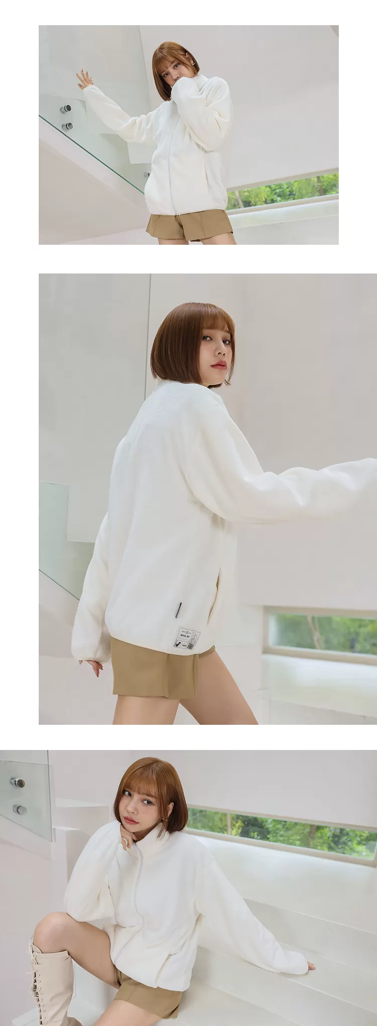 蓄熱柔軟珊瑚絨立領外套,02160002,蓄熱柔軟珊瑚絨立領外套,全館商品,30幣↓專區,促銷優惠