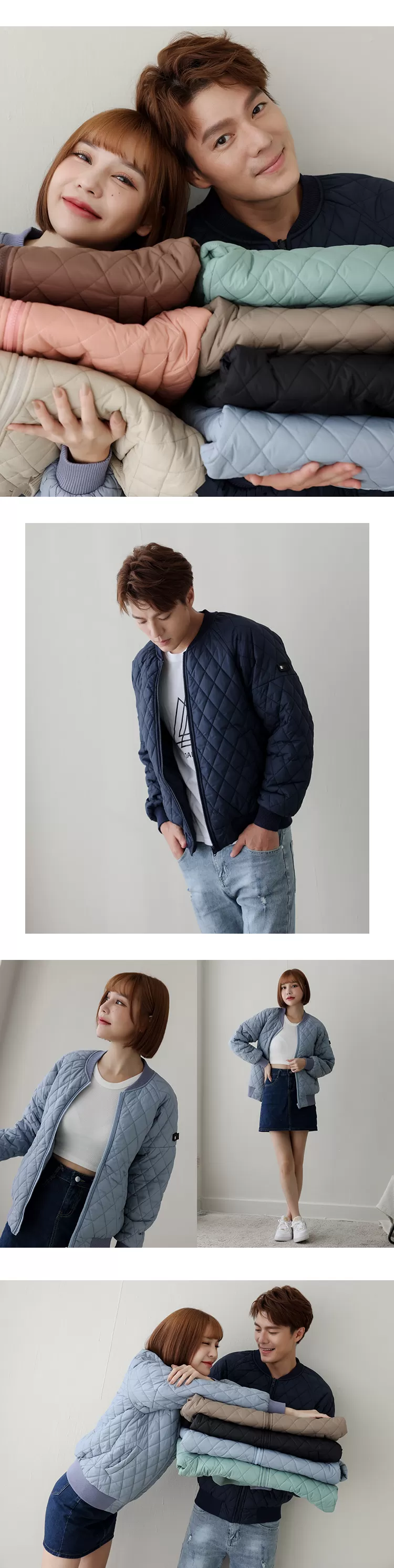 簡約經典菱格繡花鋪棉外套,02160003,簡約經典菱格繡花鋪棉外套,全館商品,30幣↓專區,促銷優惠