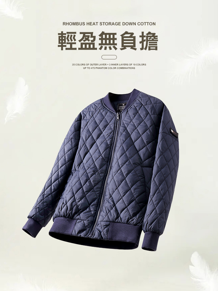 簡約經典菱格繡花鋪棉外套,02160003,簡約經典菱格繡花鋪棉外套,全館商品,30幣↓專區,促銷優惠