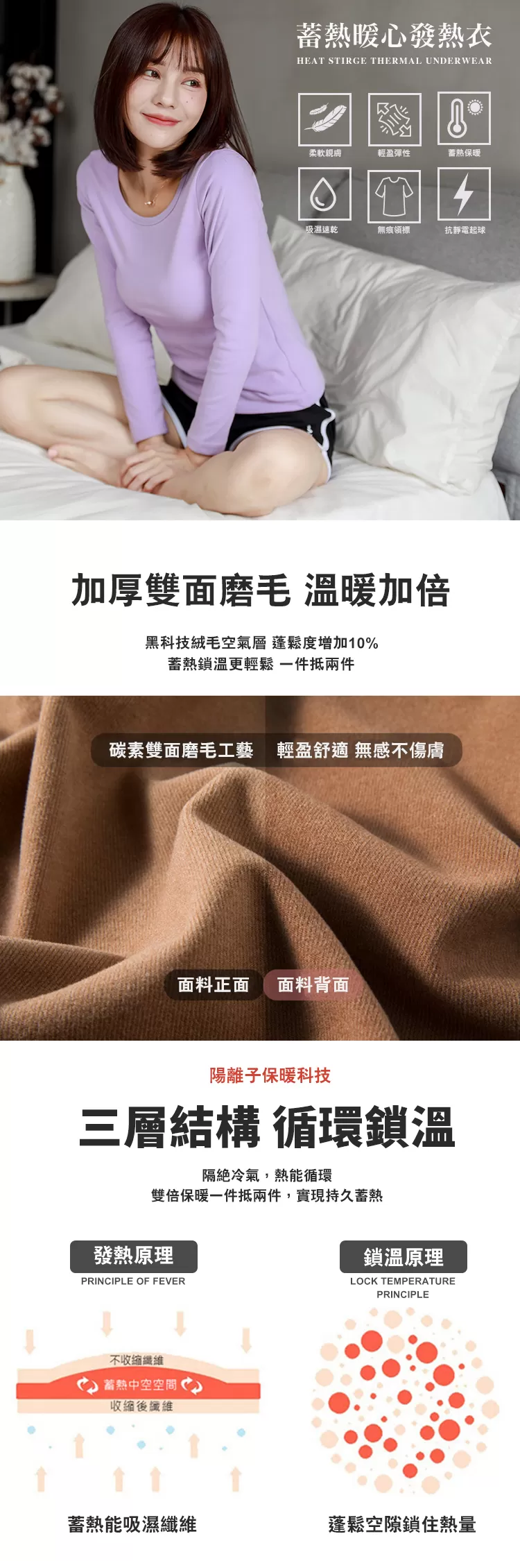 10°C蓄熱鎖溫極暖圓領發熱衣,01101006,10°C蓄熱鎖溫極暖圓領發熱衣,全館商品,30幣↓專區,促銷優惠